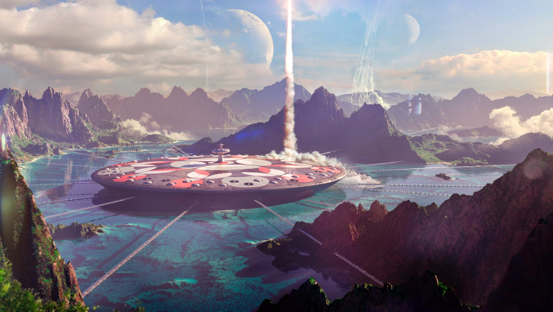 Illustration for article titled New gorgeous Guardians of the Galaxy concept art revealed